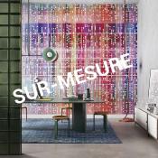 Papier peint design multicolore Arcade Dot SUR-MESURE