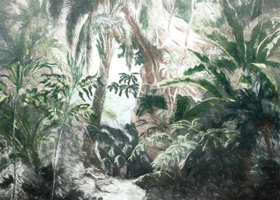 Papier peint jungle panoramique Fata Morgana 350x250