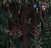 Papier peint jungle haut de gamme Looks in the forest