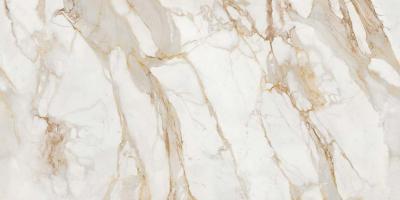 Papier peint marbre blanc panoramique Marmo Calacata