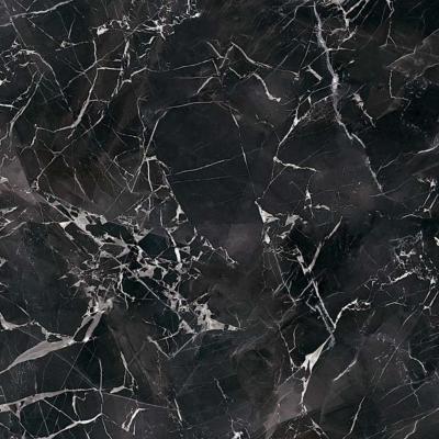 Papier peint imitation marbre noir pour douche Marmo Marquina