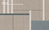 Papier peint graphique panoramique Geometric Bauhaus