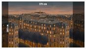 Papier peint Les Toits De Paris La Nuit SUR-MESURE 360x250