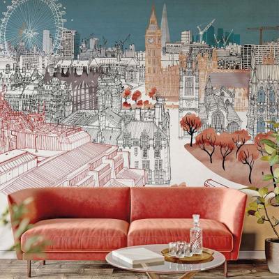 Papier peint ville panoramique Panorama Westminster Londra 
