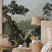 Papier peint fresque paysage Yanagi