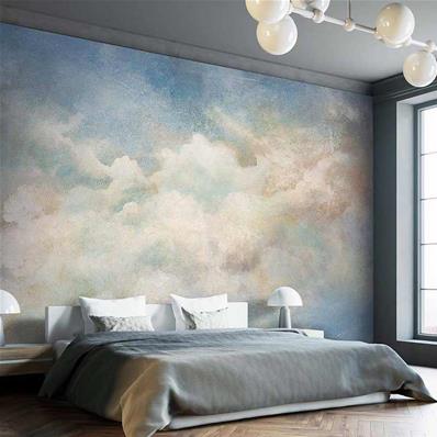 Papier peint ciel nuageux design Atene