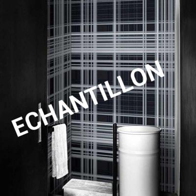 ECHANTILLON papier peint douche italienne design Cage 