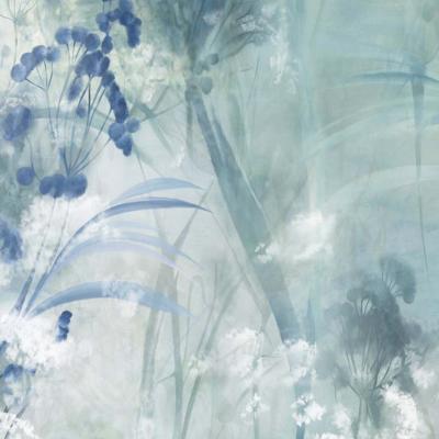 Papier peint paysage aquatique bleu ciel Mare D'Inverno