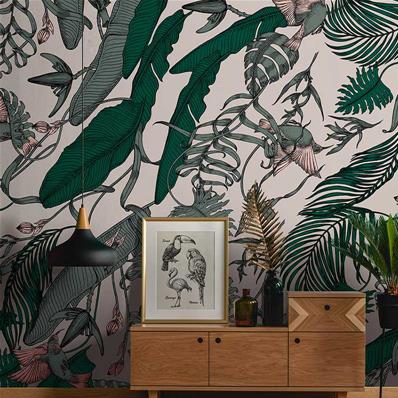 Papier peint haut de gamme jungle Tropical Foliage