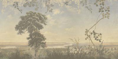 Papier peint paysage naturel pastel Distantiam Prospectus