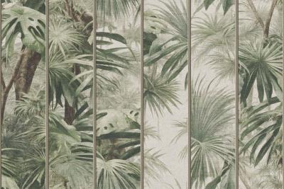 Papier peint feuillage tropical haut de gamme Palm Board
