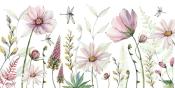 Papier peint panoramique floral In Bloom