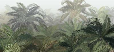 Papier peint jungle panoramique Balata