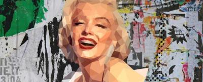 Papier peint design Marilyn Monroe