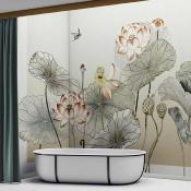 Papier peint spécial salle de bain Yokohama
