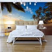 Papier peint panoramique plage Tropical Beach
