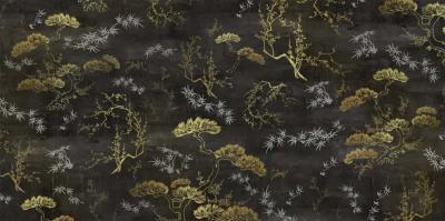Papier peint arbres japonais panoramique Kyoto