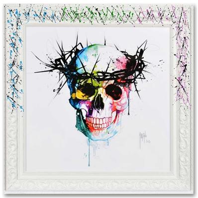 Murciano Jesus Skull reproduction avec cadre