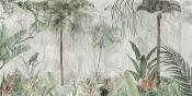 Papier peint jungle tropicale panoramique Journey Exotic
