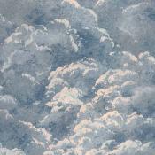 Papier peint ciel bleu et nuages panoramique Nubi