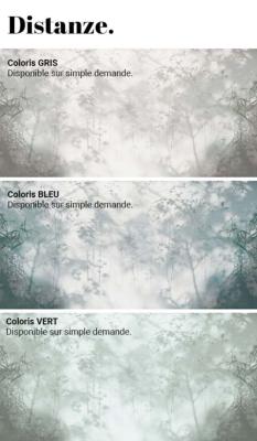 Papier peint forêt panoramique haut de gamme Distanze