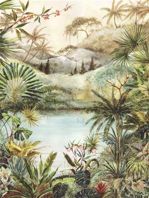 Papier peint paysage exotique panoramique Vivid 210x280