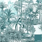 Papier peint paysage panoramique Amazone