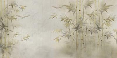 Papier peint sur-mesure feuillage bambous Zen Garden 2