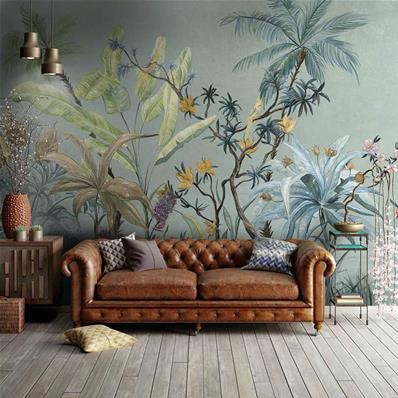 Papier peint luxe, papier peint luxe jungle, tapisserie mural | Muraem