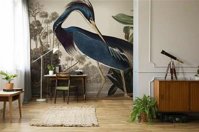 Papier peint haut de gamme Louisiana Heron