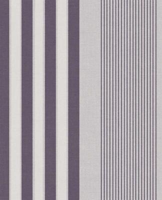 Papier peint rayures gris Stripes 10 m