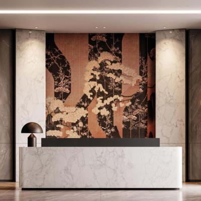 Papier peint arbre japonais haut de gamme panoramique Blair