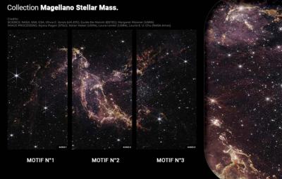 Panneau décoratif mural pour intérieur Magellano Stellar Mass