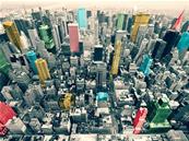 Papier peint panoramique New York Colors