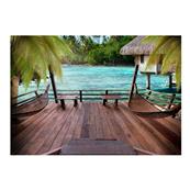 Papier peint paysage vacances Tahiti