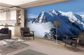 Papier peint paysage montagne Mont Blanc