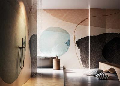 Papier peint spécial douche et salle de bain panoramique Ego