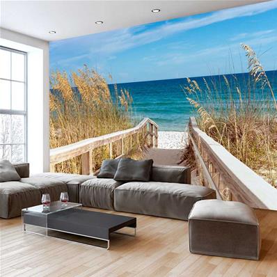 Papier peint panoramique bord de mer Seaside